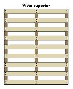 Tarima de Barrotes imagen 2